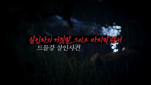 살인자의 거짓말, 그리고 마지막 단서 - 드들강 살인사건